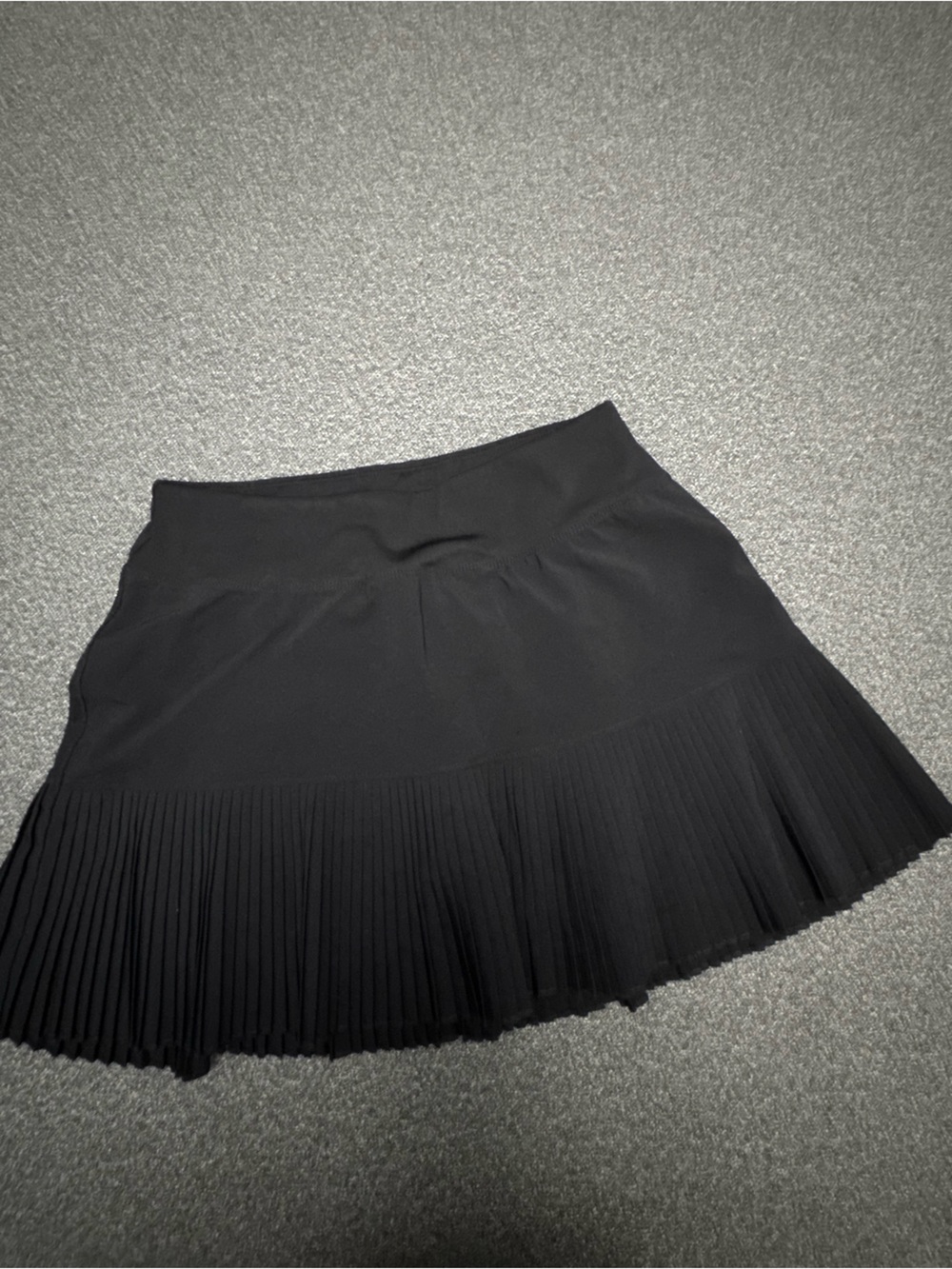 Mondetta Black Pleated Skater Skirt